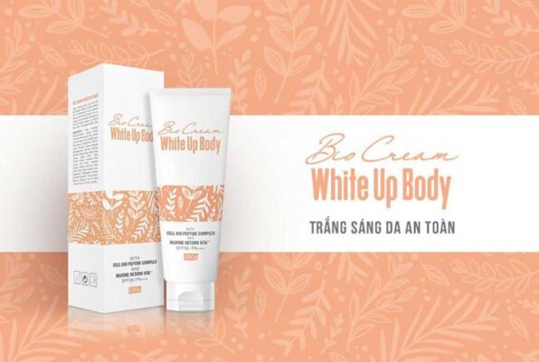 Bio Cream White Up Body nuôi dưỡng làn da cơ thể trắng sáng mịn màng