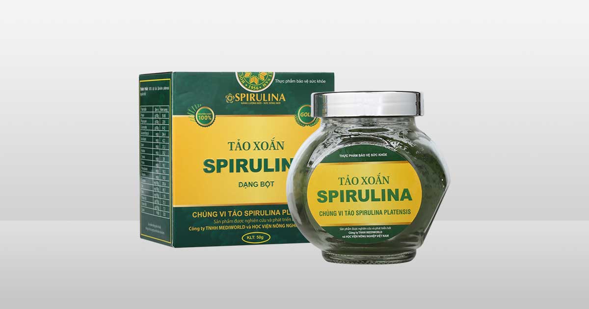 Bột Tảo Xoắn Spirulina | Mediworld