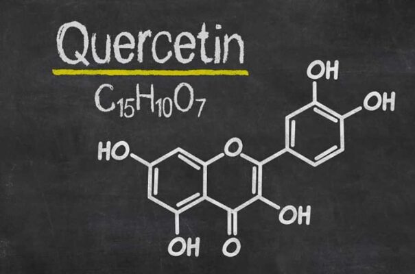 Công thức hóa học của nhóm hợp chất Quercetin