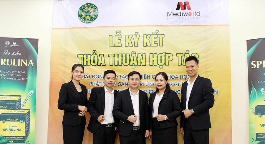Ký kết hợp tác giữa Mediworld và Học viện Nông nghiệp Việt Nam 1