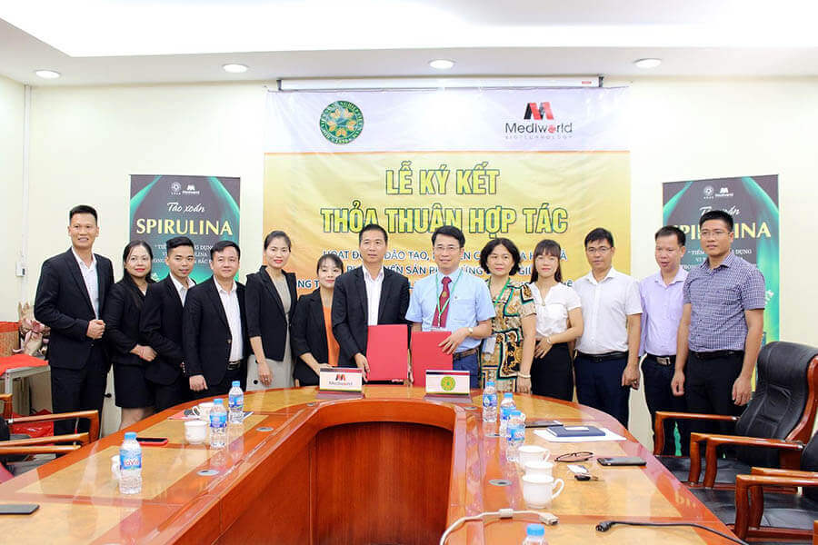 Ký kết hợp tác giữa Mediworld và Học viện Nông nghiệp Việt Nam 12