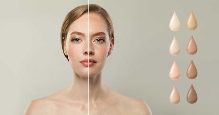 Phương pháp xác định tone da dựa vào Skintone và Undertone