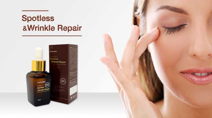 Spotless & Wrinkle Repair có thể sử dụng tại nhà hoặc ứng dụng trong các quy trình chuyên nghiệp