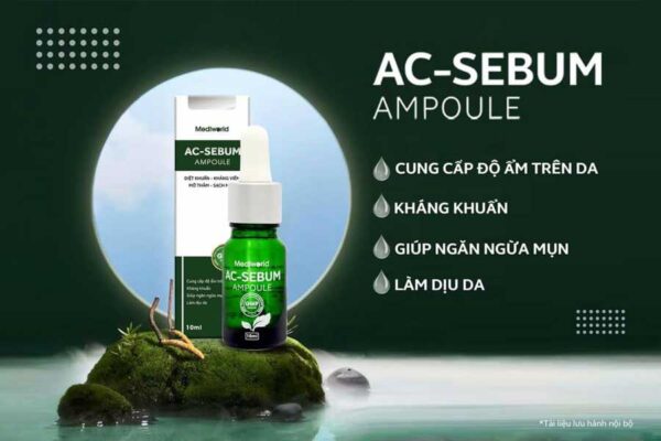 AC - Sebum Ampoule - Giải pháp dành cho làn da dầu bị mụn