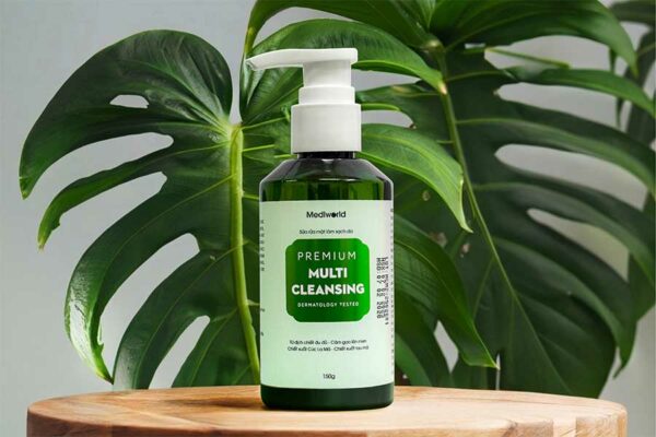 Sữa rửa mặt Premium Multi Cleansing chứa các thành phần tự nhiên được nhập khẩu theo tiêu chuẩn cao