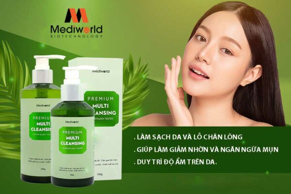 Premium Multi Cleansing là dòng sữa rửa mặt làm sạch sâu, dịu nhẹ và lành tính