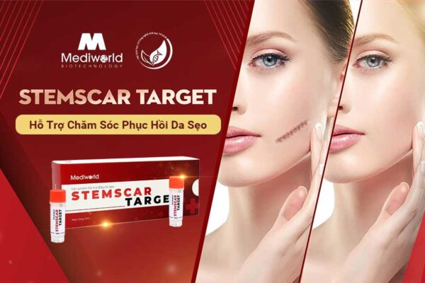 StemScar Target - Dưỡng chất chăm sóc, hỗ trợ cải thiện tình trạng sẹo trên da