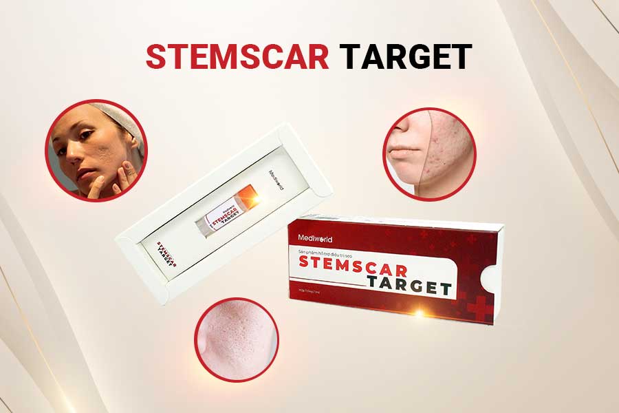 StemScar Target - Dưỡng chất giúp chăm sóc, cải thiện và hỗ trợ phục hồi tình trạng sẹo trên da