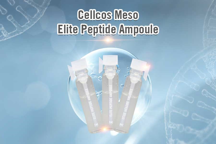 Cellcos Meso - Elite Peptide Ampoule là tinh chất hỗ trợ dưỡng da được sử dụng sau xâm lấn