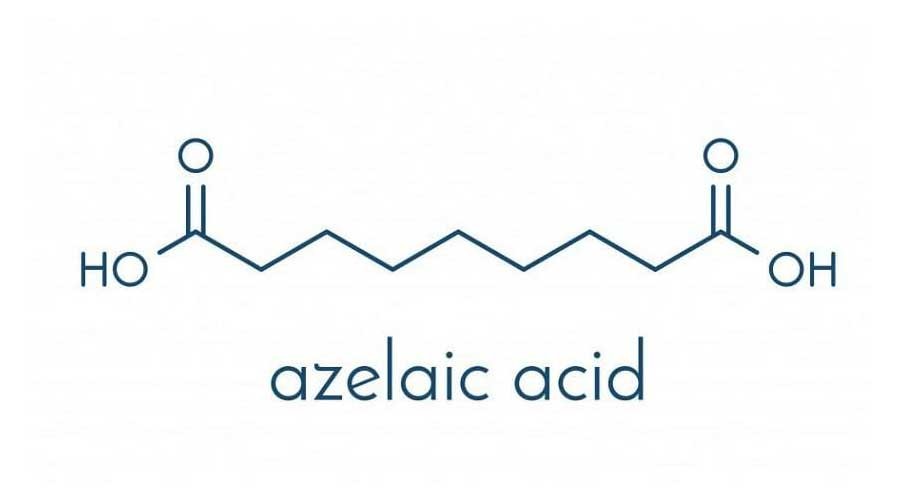 Azelaic Acid một hợp chất hữu cơ có công thức HOOC(CH₂)₇COOH
