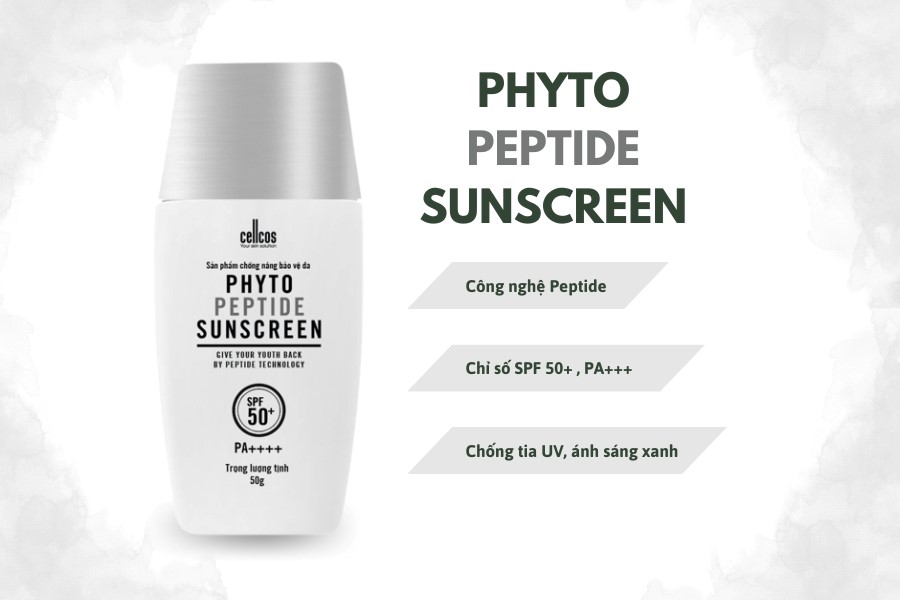 Phyto Peptide Sunscreen – Kem chống nắng giúp bảo vệ và phục hồi da