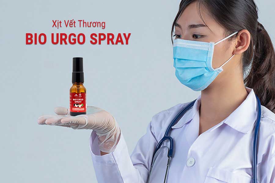 Bio Urgo Spray có thể sử dụng cho nhiều loại vết thương khác nhau kể cả vết thương do bỏng