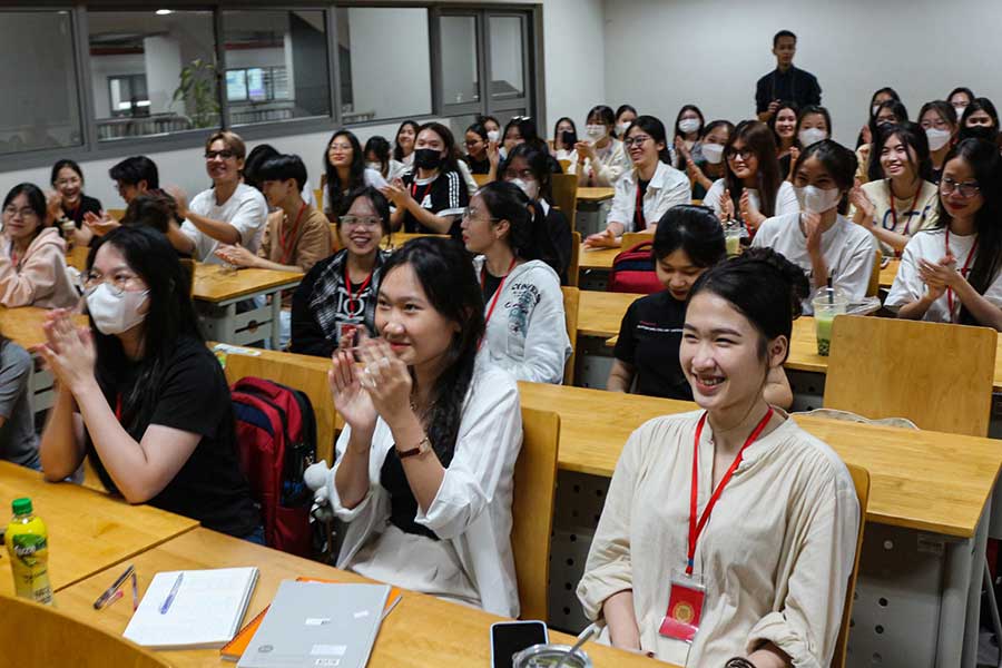Gặp gỡ tân sinh viên ngành Công nghệ Thẩm mỹ trường Đại học Văn Lang năm 2023 - 5
