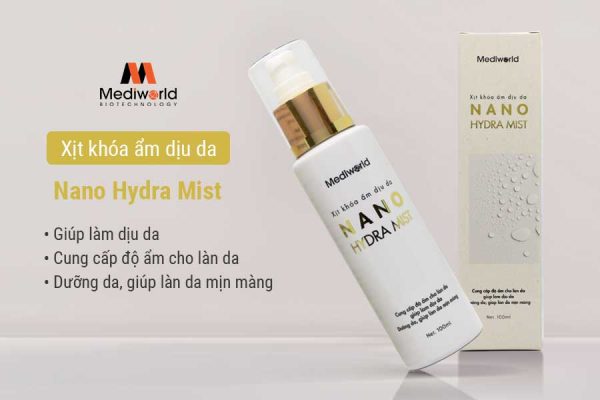 Nano Hydra Mist - Xịt cấp ẩm giúp khóa ẩm cho làn da
