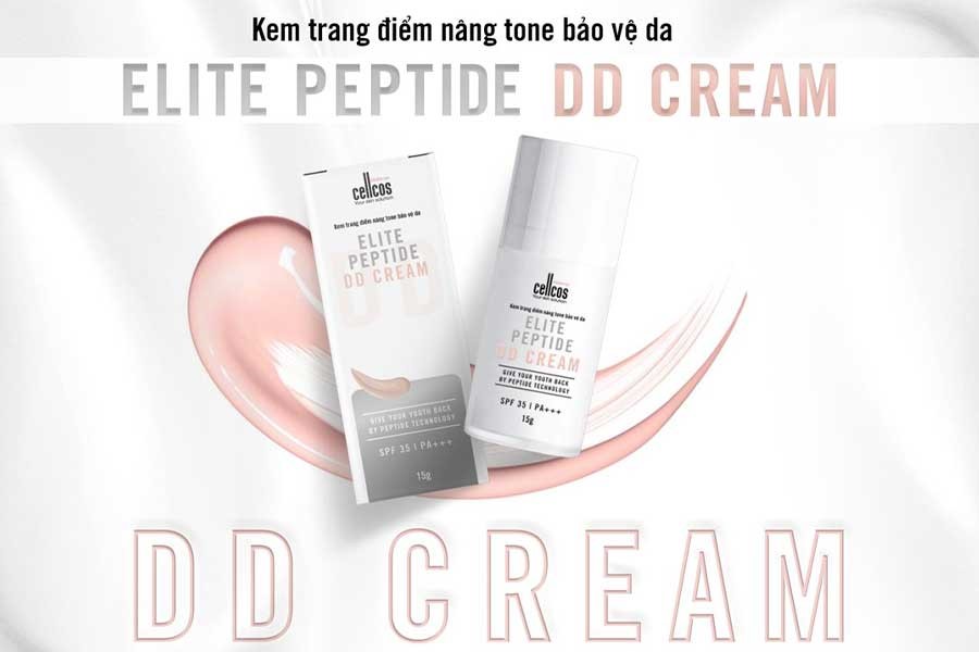 Elite Peptide DD Cream là kem trang điểm nâng tone bảo vệ da an toàn