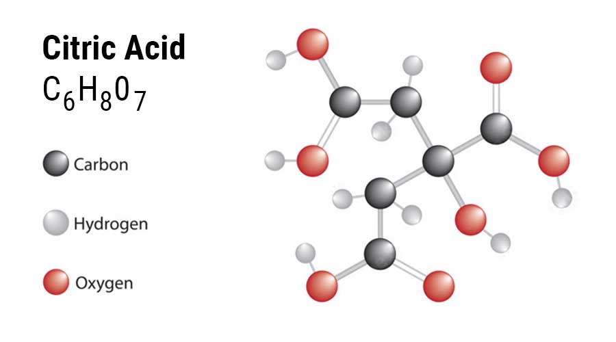 Cấu tạo hóa học của Acid Citric