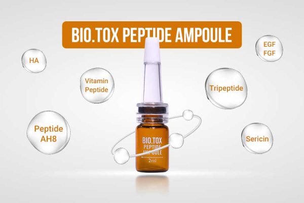 Sản phẩm có chứa thành phần từ công nghệ Peptide tiên tiến an toàn cho làn da