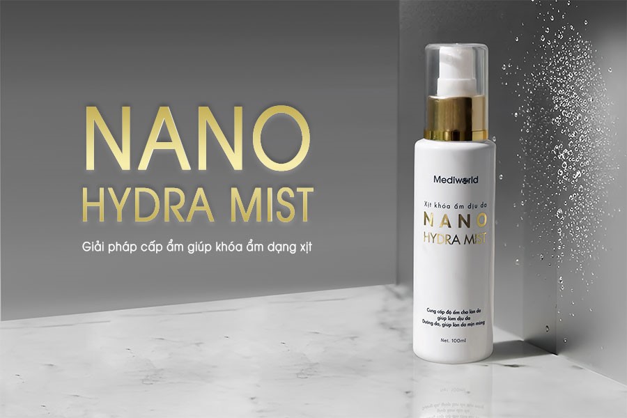 Nano Hydra Mist là giải pháp giúp cấp ẩm và khóa ẩm hiệu quả