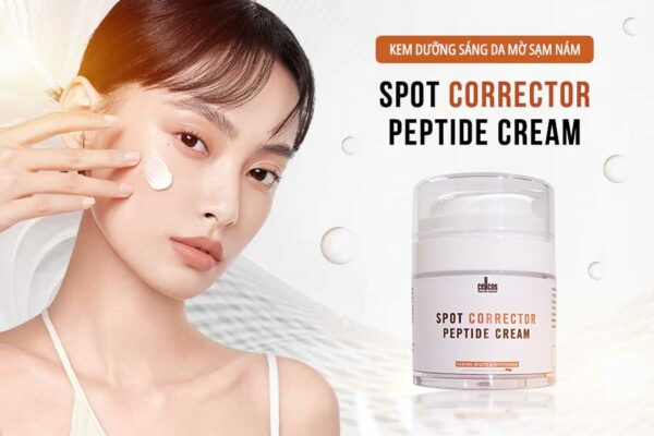 Kem dưỡng Spot Corrector Peptide Cream có thể kết hợp tốt với các quy trình chăm sóc da chuyên nghiệp