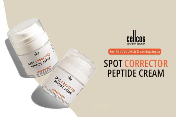 Kem dưỡng sáng da mờ sạm nám Cellcos - Spot Corrector Peptide Cream