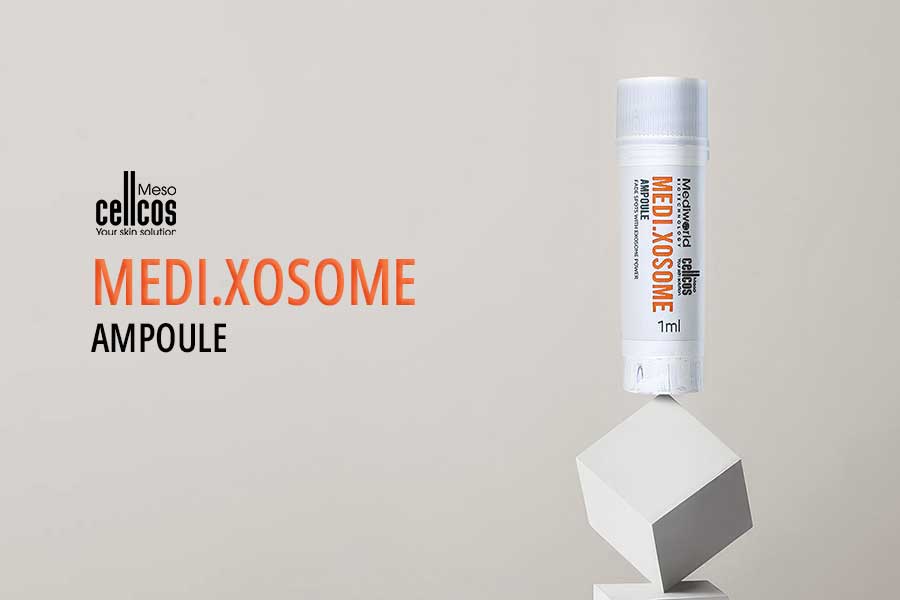 Medi.Xosome Ampoule ứng dụng công nghệ thu nhận Exosome từ nuôi cấy tế bào thực vật tiên tiến