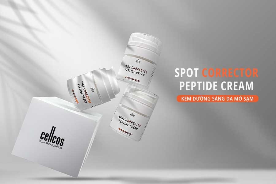 Kem dưỡng Spot Corrector Peptide Cream hỗ trợ làm mờ vết sắc tố trên da hiệu quả