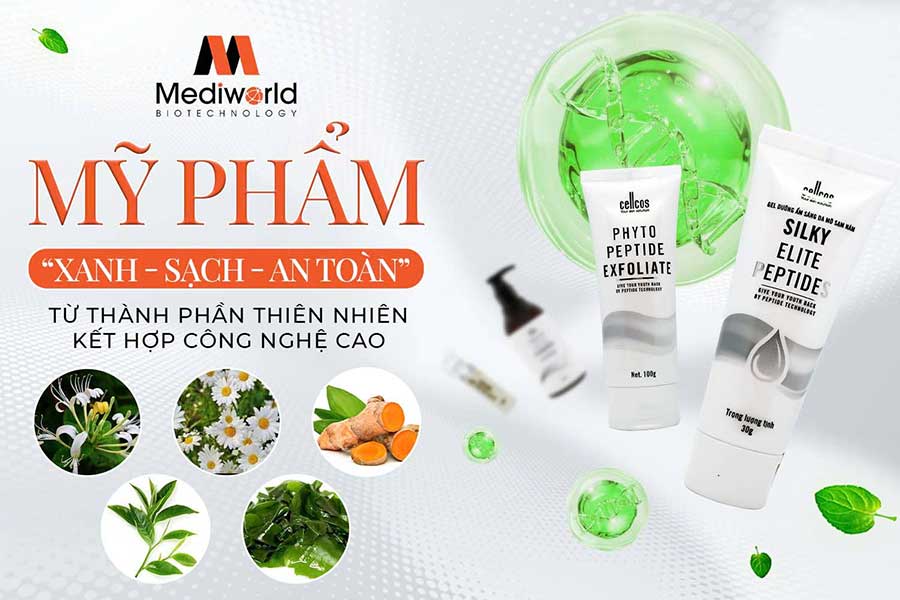 Mediworld - Mỹ phẩm sinh học Việt Nam kết hợp giữa thiên nhiên và khoa học công nghệ