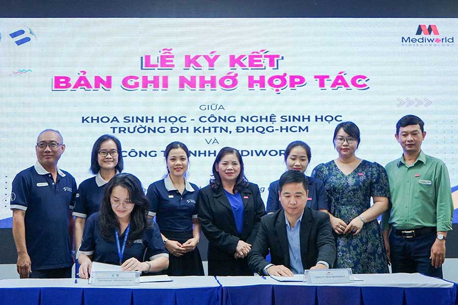 Mediworld ký kết hợp tác cùng Trường Đại học Khoa học Tự nhiên - Đại Học Quốc Gia Tp. HCM - 3