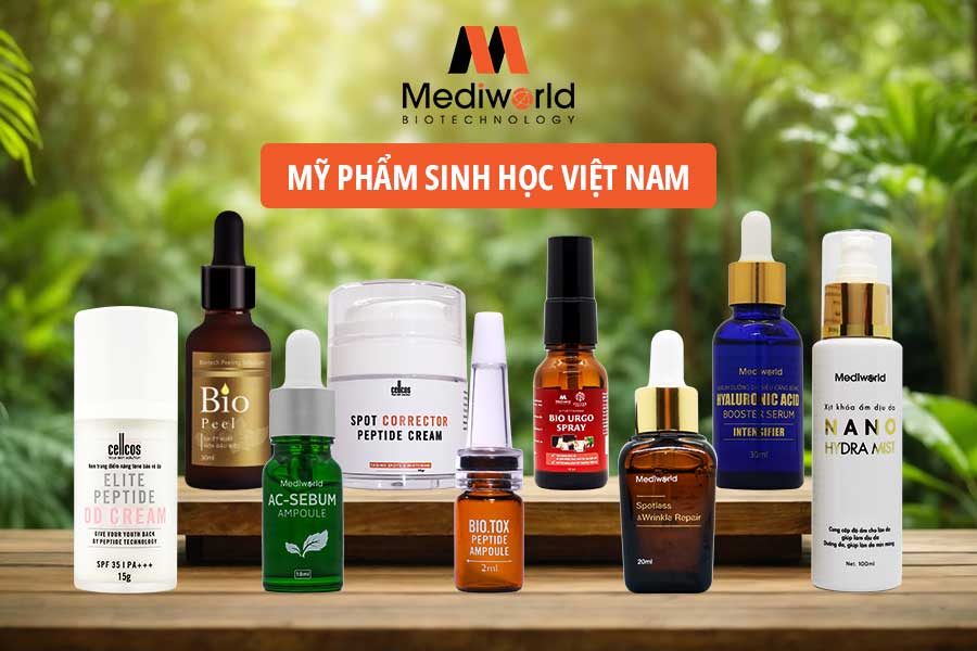 Mỹ phẩm Mediworld luôn đảm bảo tiêu chí "xanh - sạch - an toàn", phù hợp với khí hậu và làn da người Việt