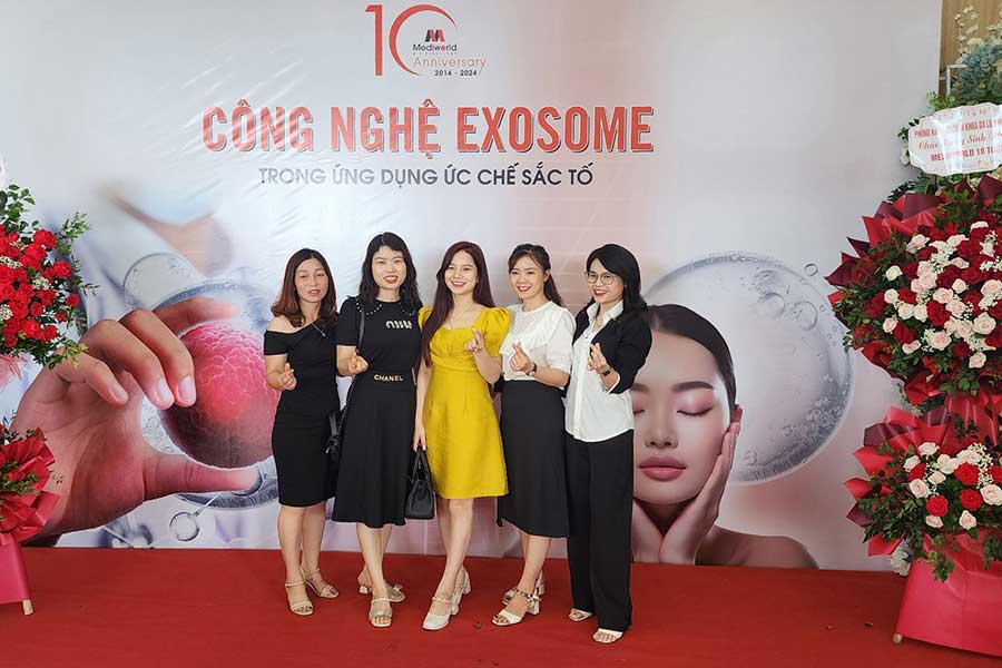 Workshop kỷ niệm 10 thành lập Mediworld chủ đề: “Công nghệ Exosome trong ứng dụng ức chế sắc tố” - HN 24