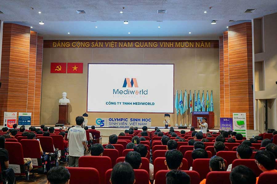 Mediworld đồng hành cùng Olympic Sinh học Sinh viên Việt Nam lần IV 2024 - 2