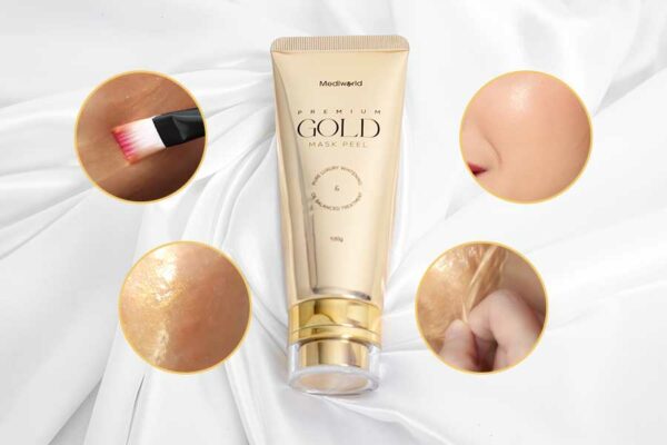 Mặt nạ Premium Gold Mask Peel giúp lấy đi bụi bẩn, loại bỏ dầu thừa, cho làn da sáng mịn hiệu quả