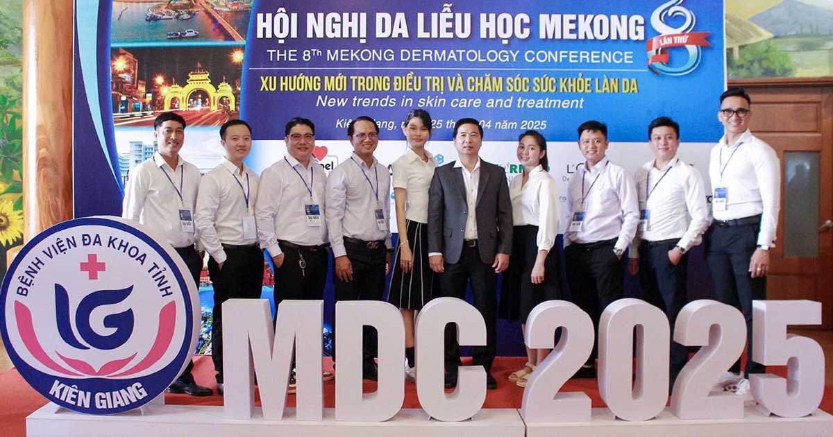 Hội nghị Da liễu học Mekong lần 8 chủ đề: “Xu hướng mới trong điều trị & chăm sóc sức khỏe làn da”