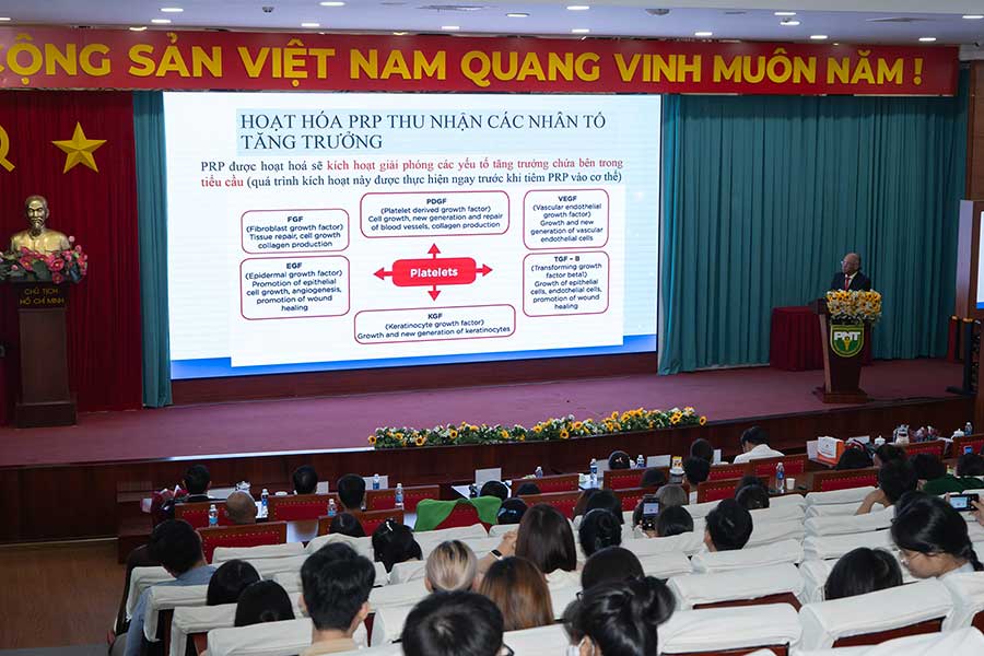 Đại học Y khoa Phạm Ngọc Thạch & Mediworld tổ chức Hội thảo Khoa học "Công nghệ PRP Activator kết hợp PRF trong điều trị" - 12