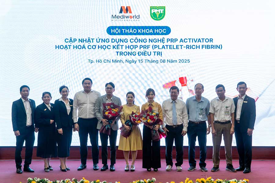 Đại học Y khoa Phạm Ngọc Thạch & Mediworld tổ chức Hội thảo Khoa học "Công nghệ PRP Activator kết hợp PRF trong điều trị" - 2