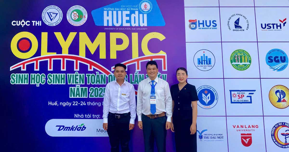 Mediworld đồng hành cùng cuộc thi "Olympic Sinh Học Sinh Viên Toàn Quốc Lần Thứ V - 2025"