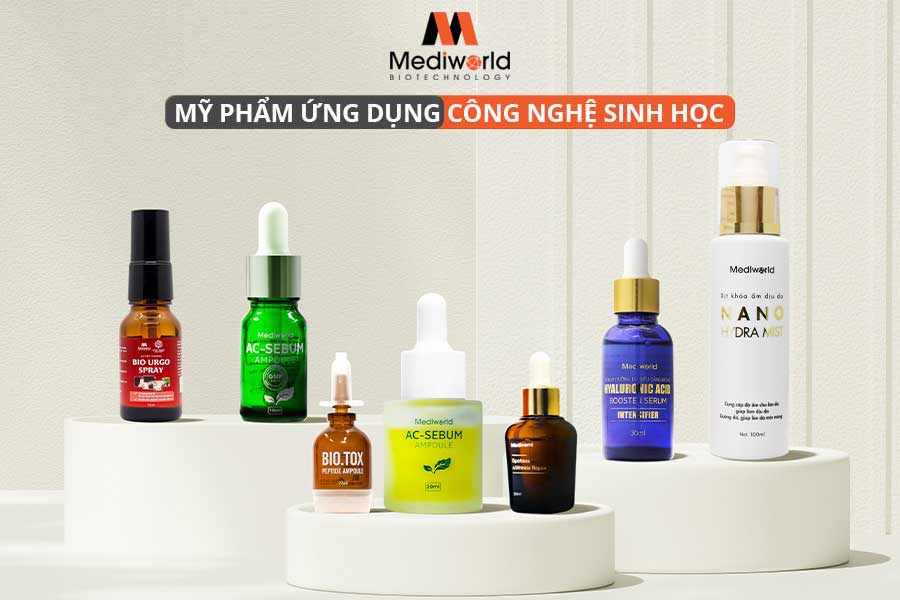 Mediworld - Thương hiệu uy tín tiên phong ứng dụng công nghệ Sinh học vào các dòng sản phẩm và giải pháp "xanh - sạch" trong lĩnh vực Da liễu - Thẩm mỹ tại Việt Nam
