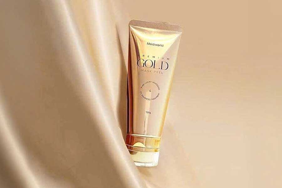 Premium Gold Mask Peel - Mặt nạ vàng peel da giúp làm sạch, sáng da và hạn chế dầu nhờn với thành phần từ nhiều chiết xuất thiên nhiên