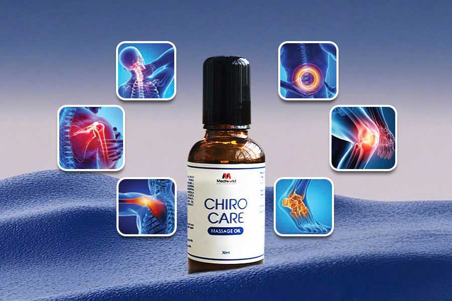 Chiro Care Massage Oil - Tinh dầu massage ứng dụng công nghệ Nano Emulsion