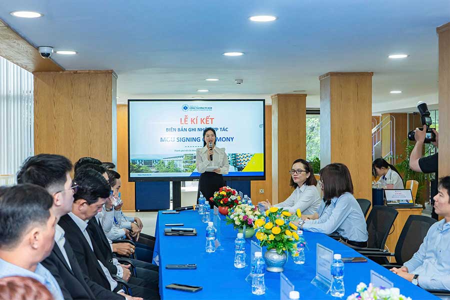 Ký kết Biên bản ghi nhớ hợp tác giữa Mediworld và Trường Đại học Công thương TP. HCM - 6