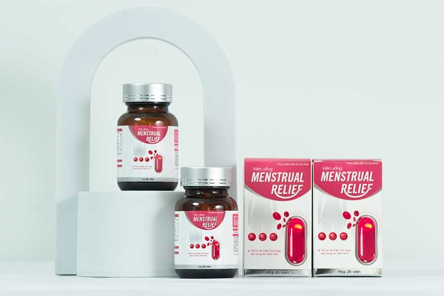 Menstrual Relief - Viên uống hỗ trợ giảm tình trạng đau bụng khi hành kinh
