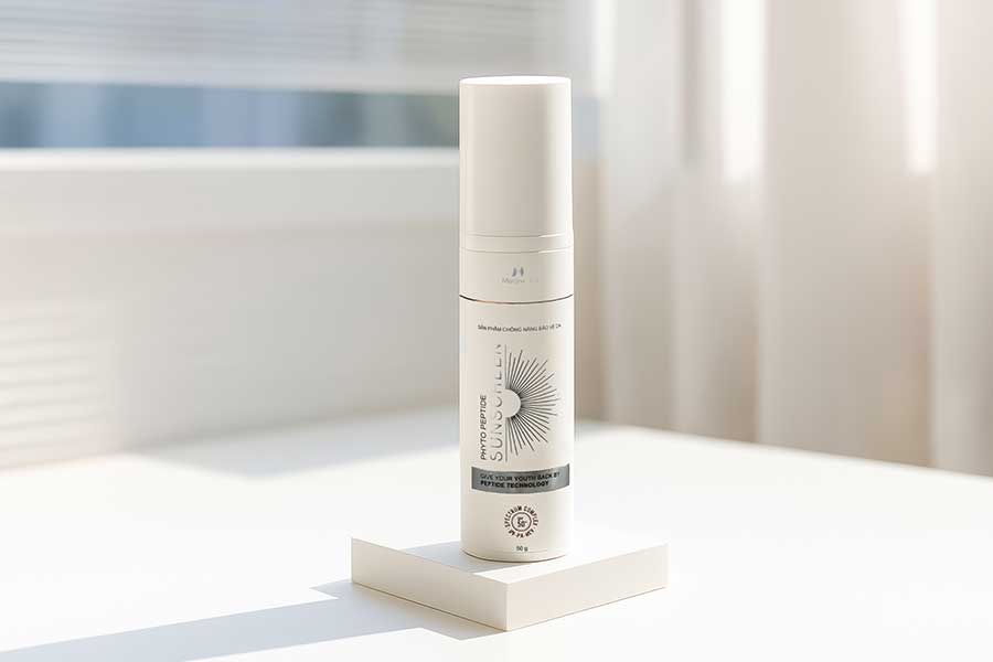 Phyto Peptide Sunscreen - Kem chống nắng và ánh sáng xanh giúp bảo vệ da toàn diện