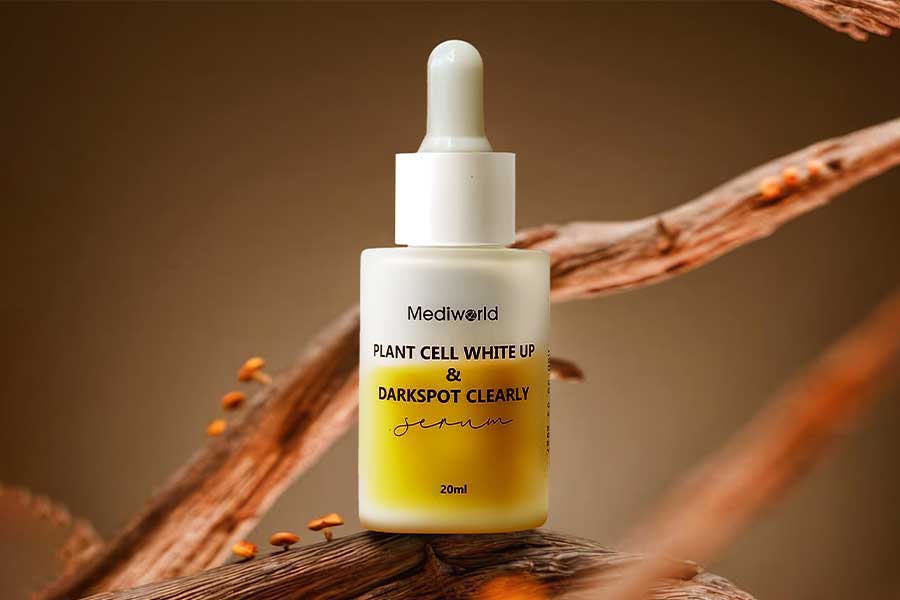 Tinh chất dưỡng trắng sáng da, mờ sạm nám Plant Cell White Up & Darkspot Clearly