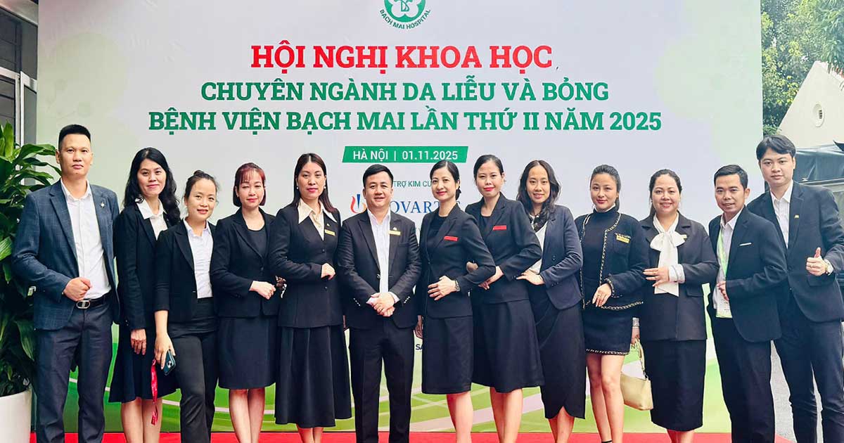 Hà Nội | Hội nghị Khoa học chuyên ngành Da liễu và Bỏng Bệnh viện Bạch Mai lần II năm 2025
