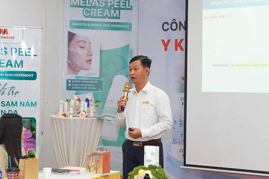 Chương trình cập nhật kiến thức & chuyển giao quy trình ứng dụng Melas Peel Cream - 9