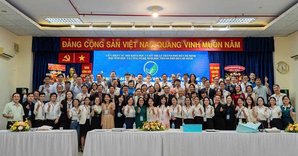 Đại hội Đại biểu Hội Sinh học và Công nghệ Sinh học TP. HCM lần thứ I nhiệm kỳ 2025 - 2030
