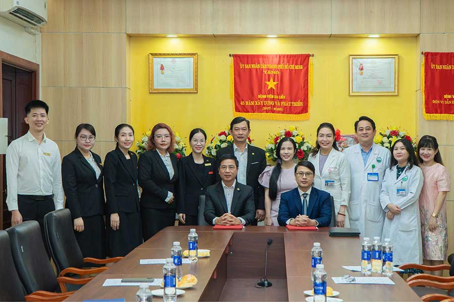 Mediworld ký kết biên bản ghi nhớ hợp tác cùng Bệnh viện Da liễu Tp. HCM - 1