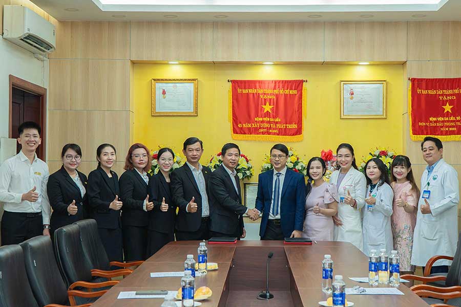 Mediworld ký kết biên bản ghi nhớ hợp tác cùng Bệnh viện Da liễu Tp. HCM - 10