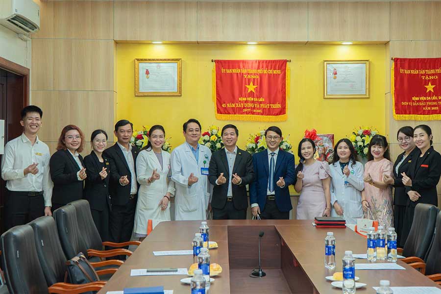 Mediworld ký kết biên bản ghi nhớ hợp tác cùng Bệnh viện Da liễu Tp. HCM - 11