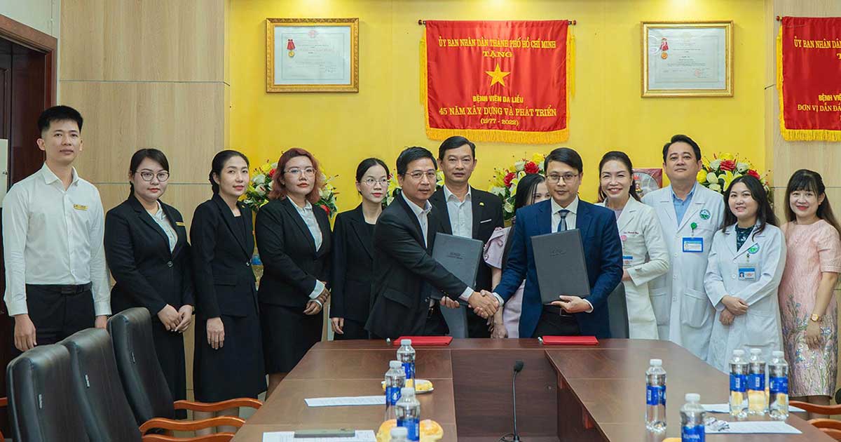 Mediworld ký kết biên bản ghi nhớ hợp tác cùng Bệnh viện Da liễu Tp. HCM